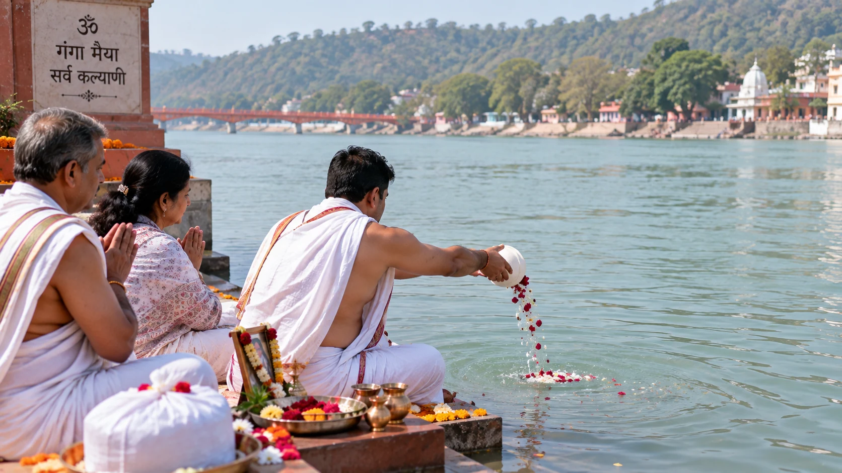 Asthi Visarjan — sacred immersion of ashes