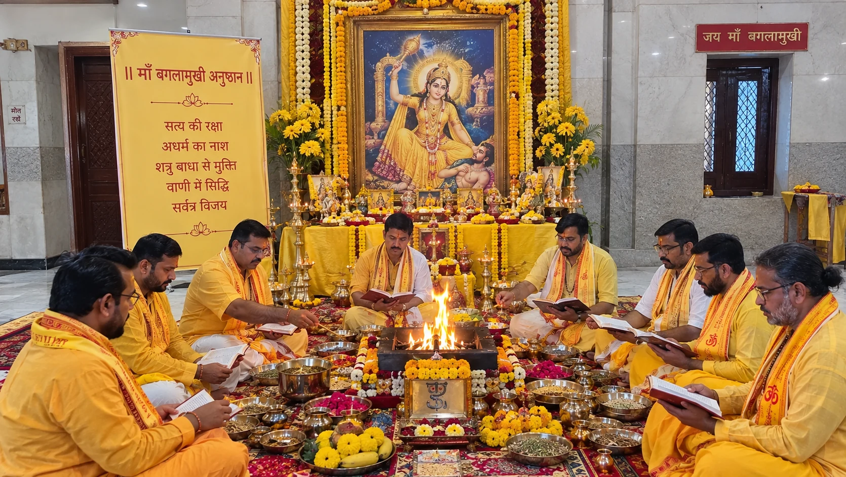 Maa Baglamukhi Anushthan — Stambhan Shakti sadhana
