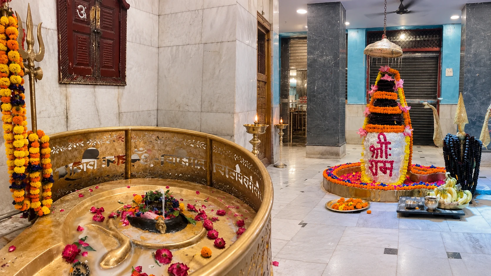 Rudra Abhishek at Shakti Peeth Temples — Daksheshwar, Neeleshwar, Bilkeswar